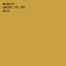 #C9A141 - Roti Color Image