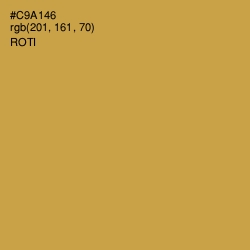 #C9A146 - Roti Color Image