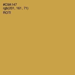 #C9A147 - Roti Color Image