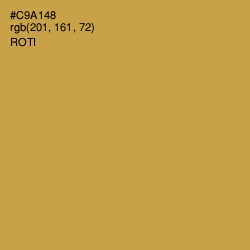 #C9A148 - Roti Color Image