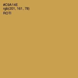 #C9A14E - Roti Color Image