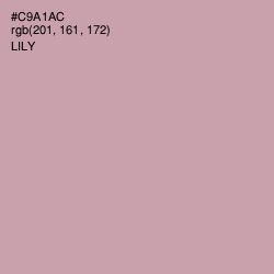 #C9A1AC - Lily Color Image