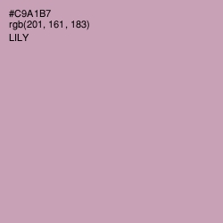 #C9A1B7 - Lily Color Image