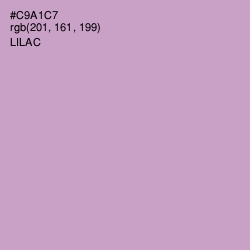 #C9A1C7 - Lilac Color Image