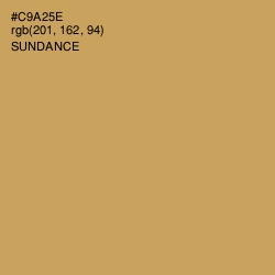 #C9A25E - Sundance Color Image