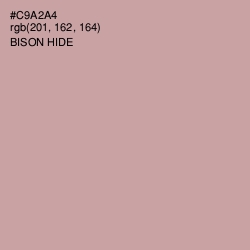 #C9A2A4 - Bison Hide Color Image