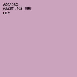 #C9A2BC - Lily Color Image