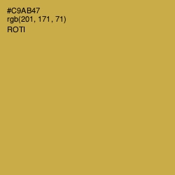 #C9AB47 - Roti Color Image