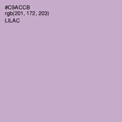 #C9ACCB - Lilac Color Image