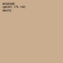#C9AD8E - Indian Khaki Color Image
