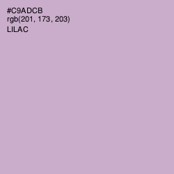 #C9ADCB - Lilac Color Image