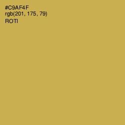 #C9AF4F - Roti Color Image