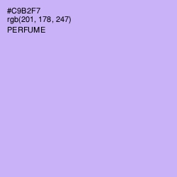 #C9B2F7 - Perfume Color Image