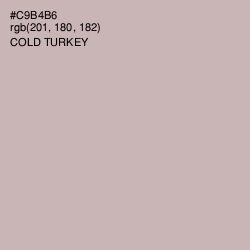 #C9B4B6 - Cold Turkey Color Image