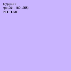 #C9B4FF - Perfume Color Image