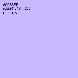 #C9B8FF - Perfume Color Image