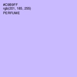 #C9B9FF - Perfume Color Image