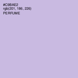 #C9BAE2 - Perfume Color Image