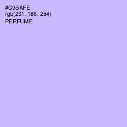 #C9BAFE - Perfume Color Image