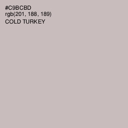 #C9BCBD - Cold Turkey Color Image