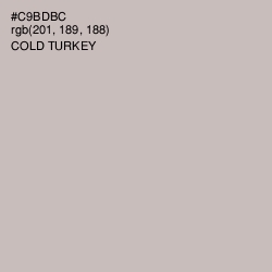 #C9BDBC - Cold Turkey Color Image