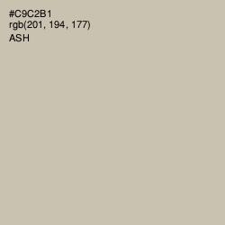 #C9C2B1 - Ash Color Image