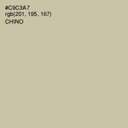 #C9C3A7 - Chino Color Image