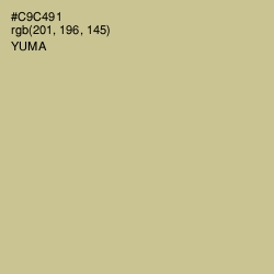 #C9C491 - Yuma Color Image