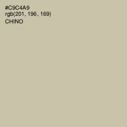 #C9C4A9 - Chino Color Image