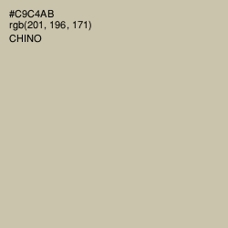 #C9C4AB - Chino Color Image