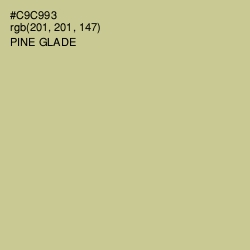 #C9C993 - Pine Glade Color Image
