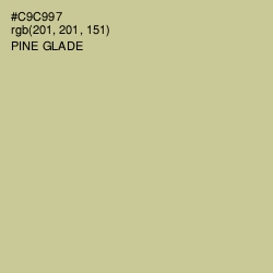 #C9C997 - Pine Glade Color Image