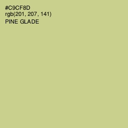 #C9CF8D - Pine Glade Color Image