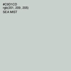 #C9D1CD - Sea Mist Color Image