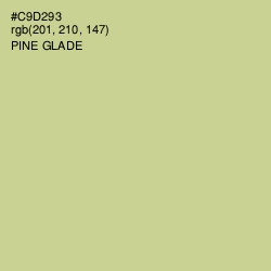 #C9D293 - Pine Glade Color Image