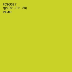 #C9D327 - Pear Color Image