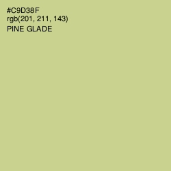 #C9D38F - Pine Glade Color Image