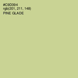 #C9D394 - Pine Glade Color Image