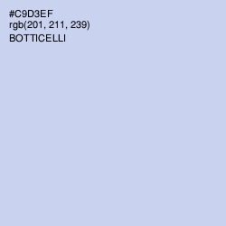 #C9D3EF - Botticelli Color Image