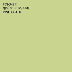 #C9D48F - Pine Glade Color Image