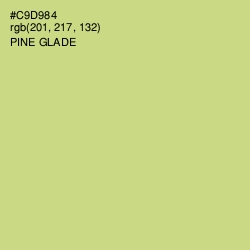 #C9D984 - Pine Glade Color Image