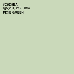 #C9D9BA - Pixie Green Color Image
