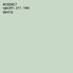 #C9D9C7 - Sea Mist Color Image
