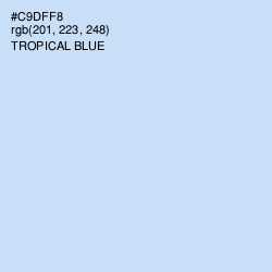 #C9DFF8 - Tropical Blue Color Image