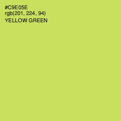 #C9E05E - Yellow Green Color Image