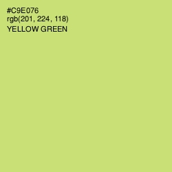 #C9E076 - Yellow Green Color Image