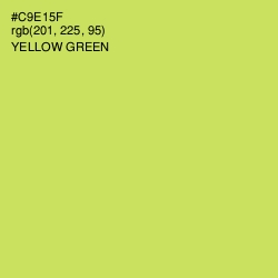 #C9E15F - Yellow Green Color Image