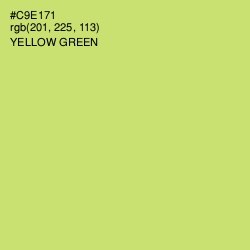 #C9E171 - Yellow Green Color Image