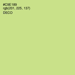 #C9E189 - Deco Color Image