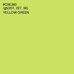 #C9E360 - Yellow Green Color Image